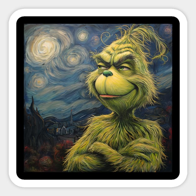 VINCENT VAN GRINCH Sticker by Drank